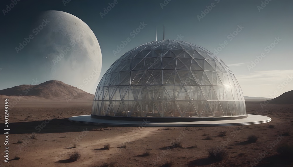 Greenhouse on an unknown planet. Greenhouse on an unknown planet.