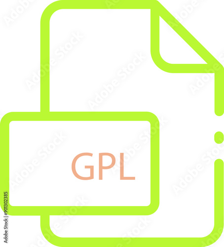 Old brick fill GPL file icon