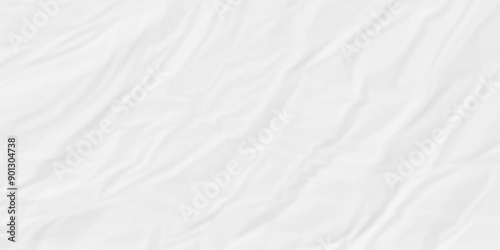 White crumpled paper texture . White wrinkled paper texture. White paper texture . White crumpled and top view textures can be used for background of text or any contents.