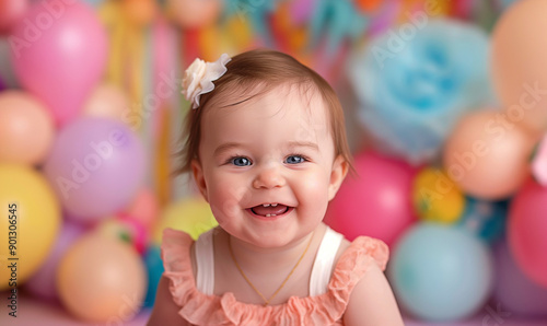 Celebrating another year of joy and laughter with this sweet little one 