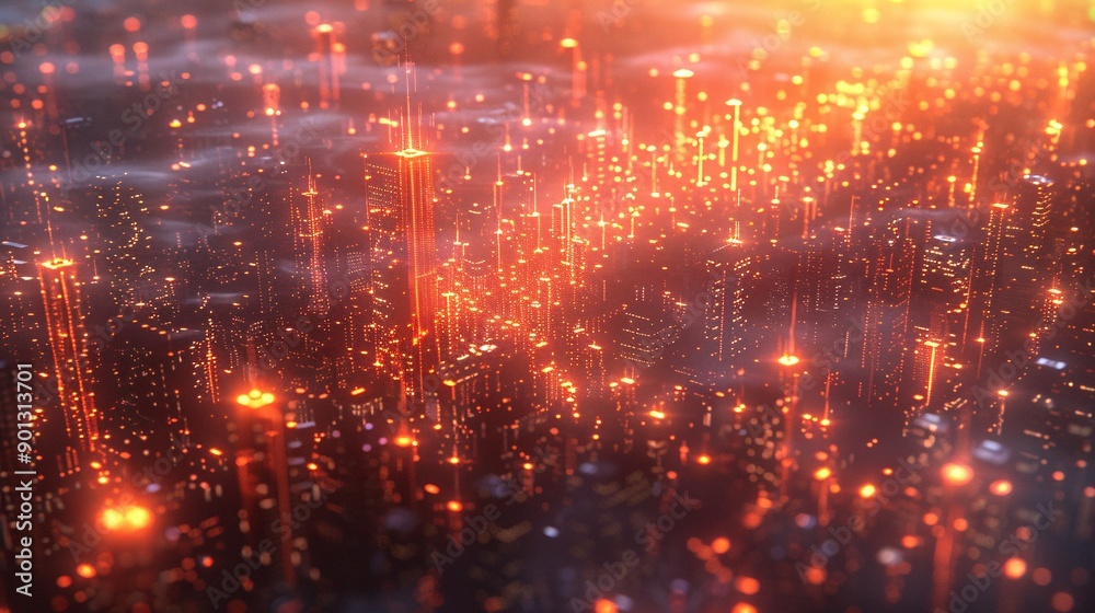 Neon cityscape backgrounds Neon cityscape backgrounds
