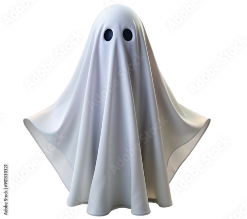 scary halloween ghost photo