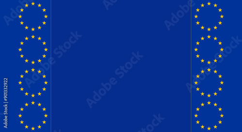 background as the flag of the European Union, Europe, EU, creative abstract