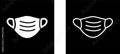 Face Mask Vector Icon