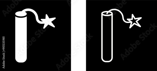 Single Dynamite Vector Icon