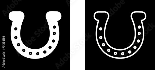 Horse Shoe Vector Icon