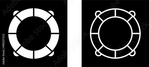 Life Saving Tube Vector Icon