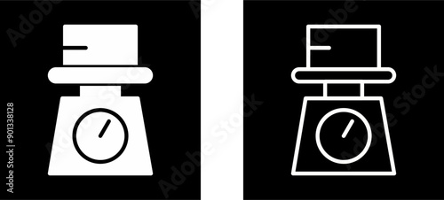 Weight Scale Vector Icon