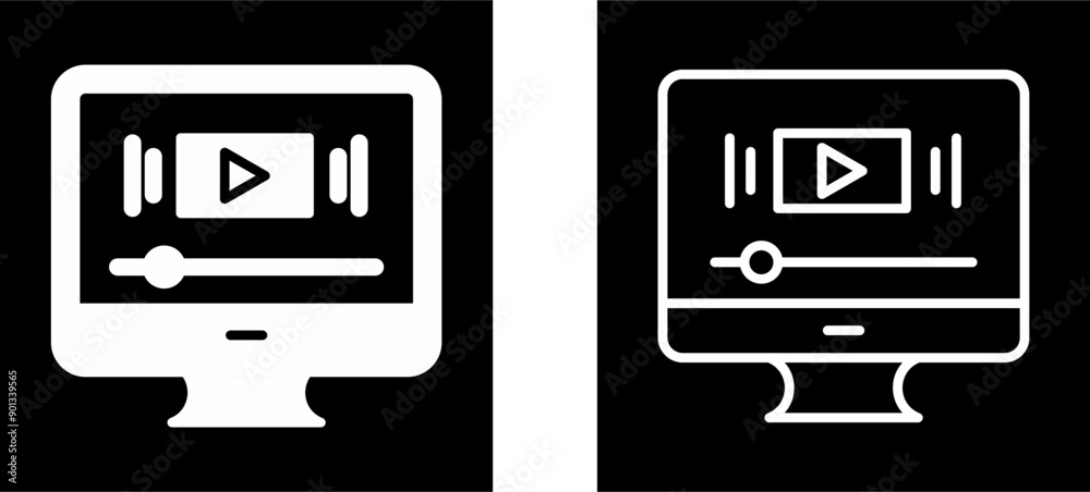 Video Vector Icon Video Vector Icon
