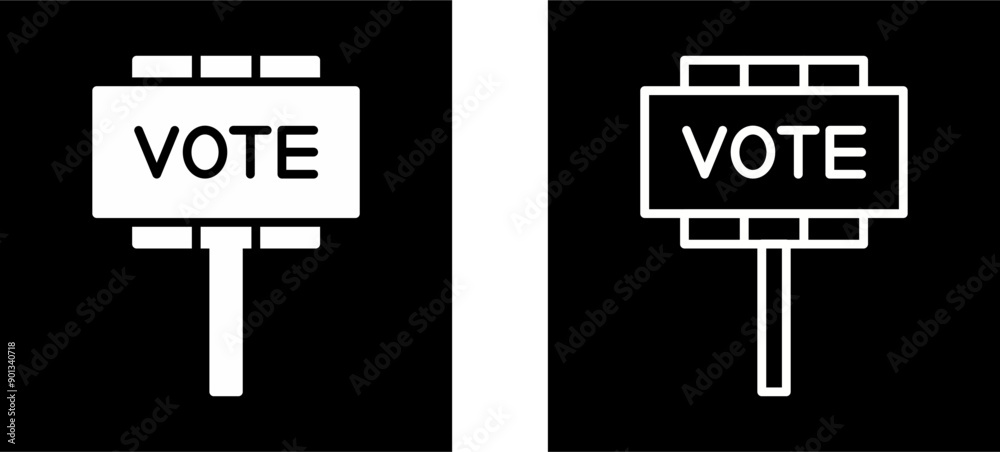 Vote Vector Icon Vote Vector Icon