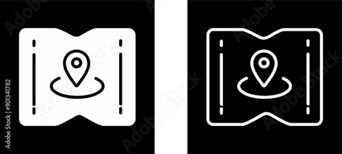 Map and Location Vector Icon