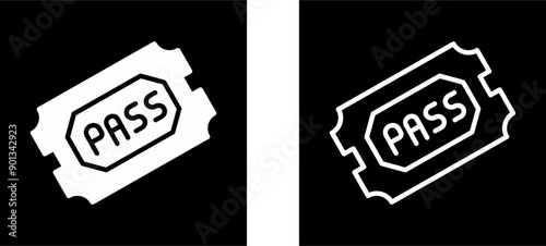 Passes Vector Icon