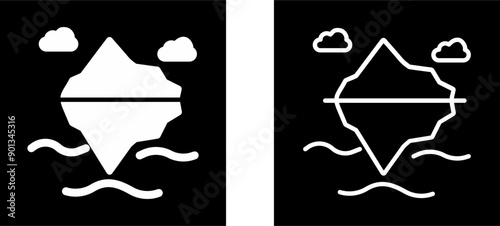 Iceberg Vector Icon