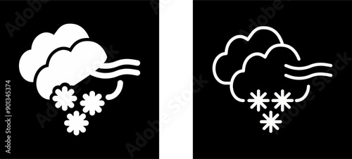 Blizzard Vector Icon
