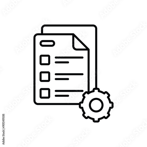 Task Management vector icon