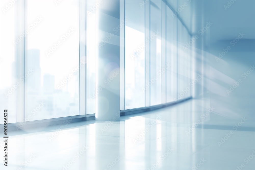 Blurred glass window wall building background office Blurred glass window wall building background office