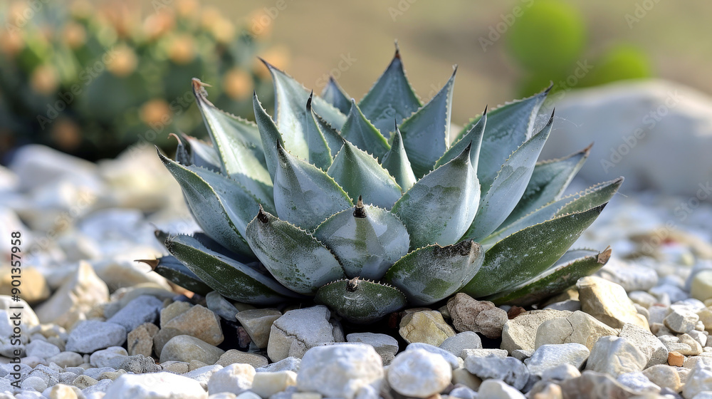 Fototapeta premium Agave plant IN NATURE