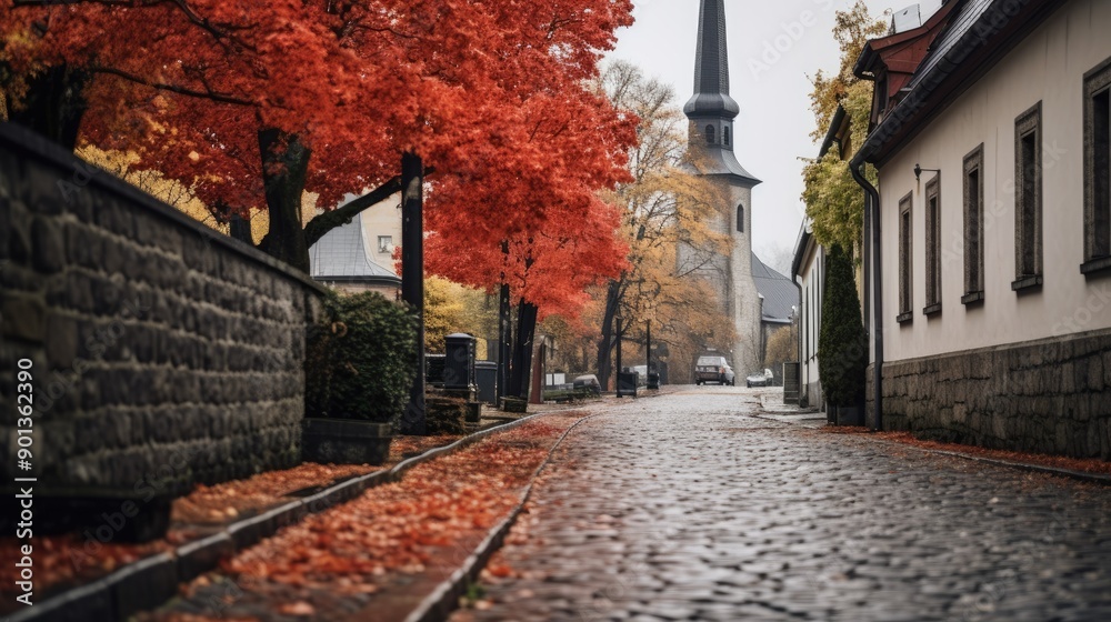 an old town an old town