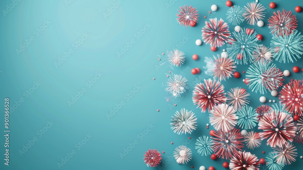 A vibrant composition of festive flowers and decorations, perfect for celebrations and cheerful occasions. Bright colors and textures. A vibrant composition of festive flowers and decorations, perfect for celebrations and cheerful occasions. Bright colors and textures.