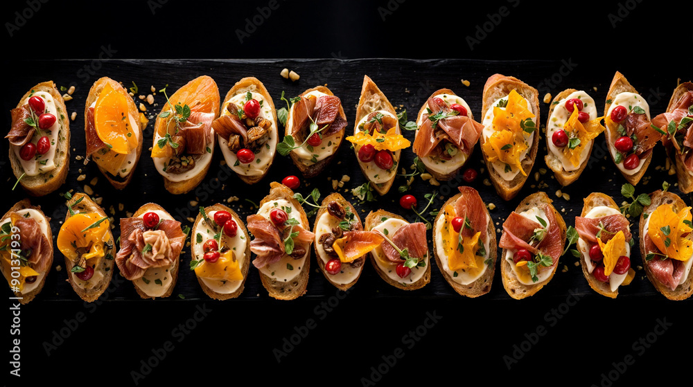 a delicious selection of small snacks a delicious selection of small snacks