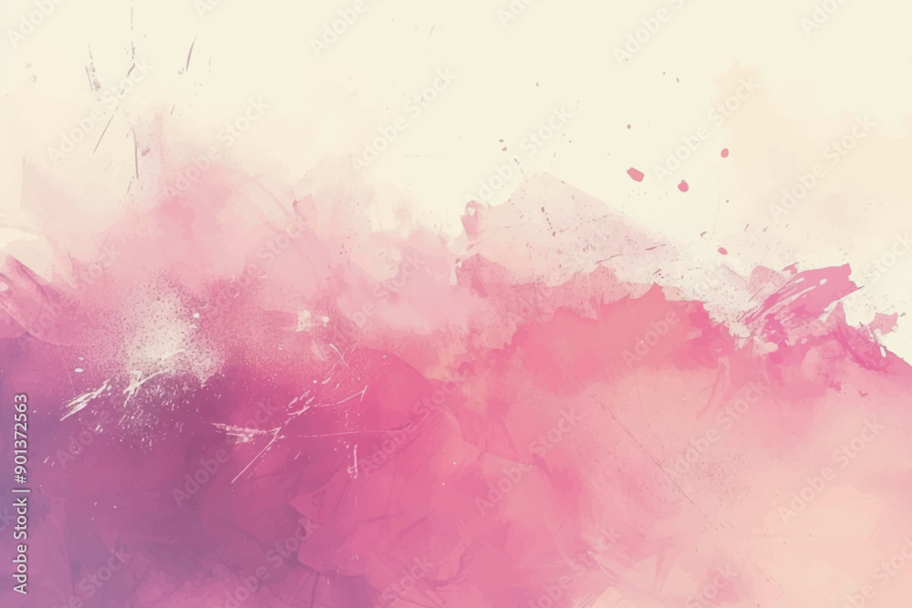 Obraz premium Abstract splashed watercolor textured background