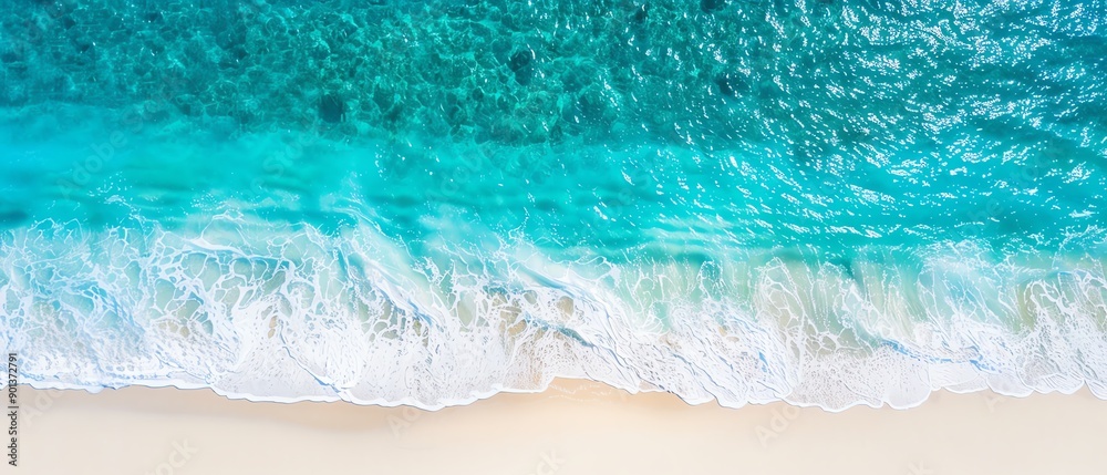 Ultrasharp drone shot of a pristine beach, turquoise waters, white sand patterns, Ultrasharp drone shot of a pristine beach, turquoise waters, white sand patterns,