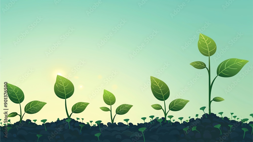 Obraz premium Vibrant green foliage background with fresh leaves, perfect for nature, spring, and floral designs.