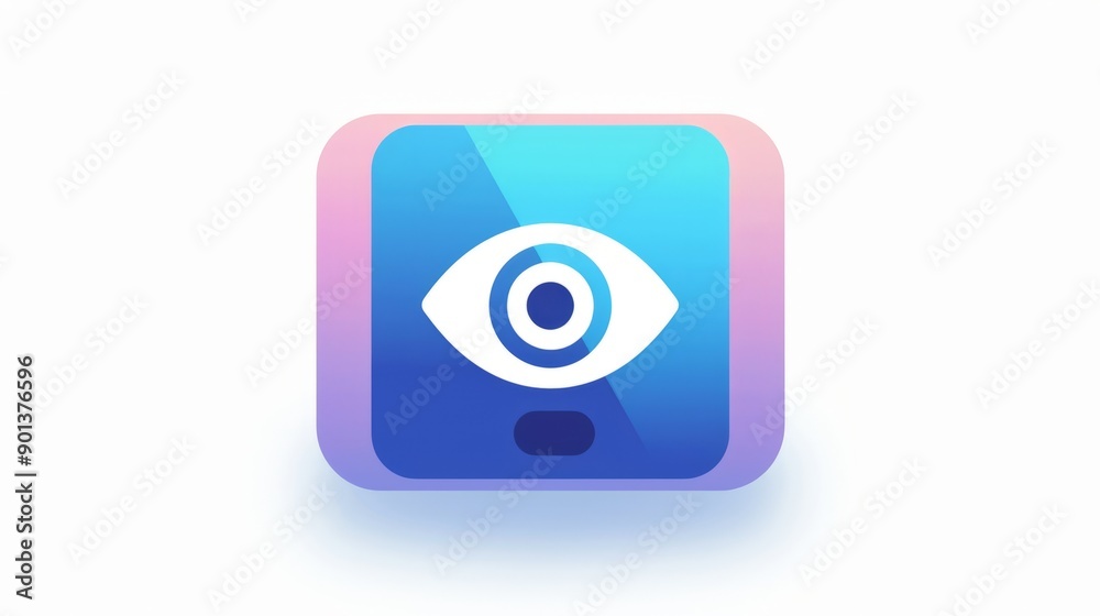 privacy simple icon, skeomorphism ios privacy simple icon, skeomorphism ios