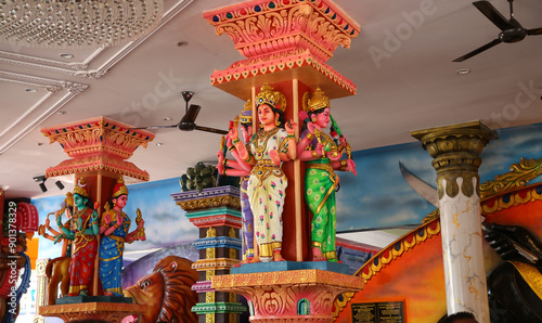 Templo Sri Maha Durgai Amman, Cuevas de Batu, Gombak, Malasia photo