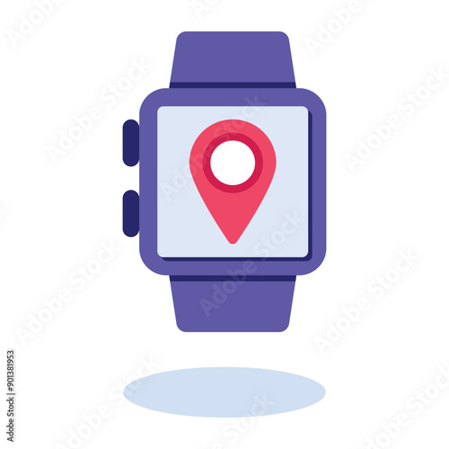 Map and Location Vectors Flat Icons and Illustrations