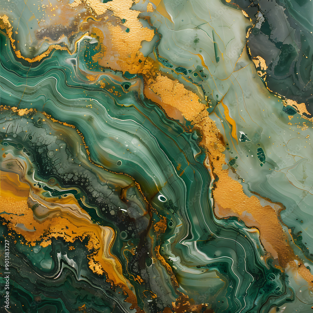 green emerald shine bright gold marble texture background. green emerald shine bright gold marble texture background.