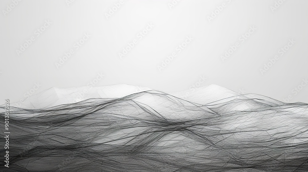 Obraz premium A sketchy background with pencil lines