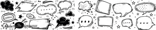 This is a cute set of crayon frame speech bubbles. There is a chalk background speech bubble frame
