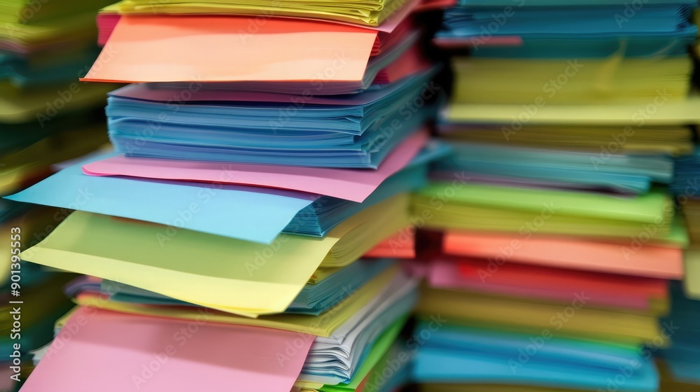 Stack of blank sticky notes, symbolizing ideas and planning. Stack of blank sticky notes, symbolizing ideas and planning.