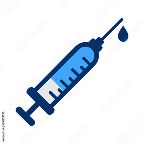 Injection  icon vector design illustration medical concept