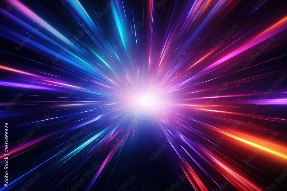 Neon hyper warp space light backgrounds abstract. . Neon hyper warp space light backgrounds abstract. .