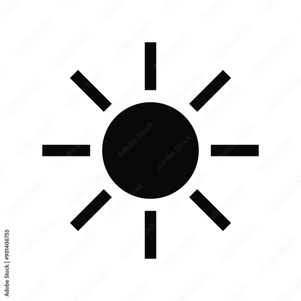sun light icon day symbol sun light icon day symbol