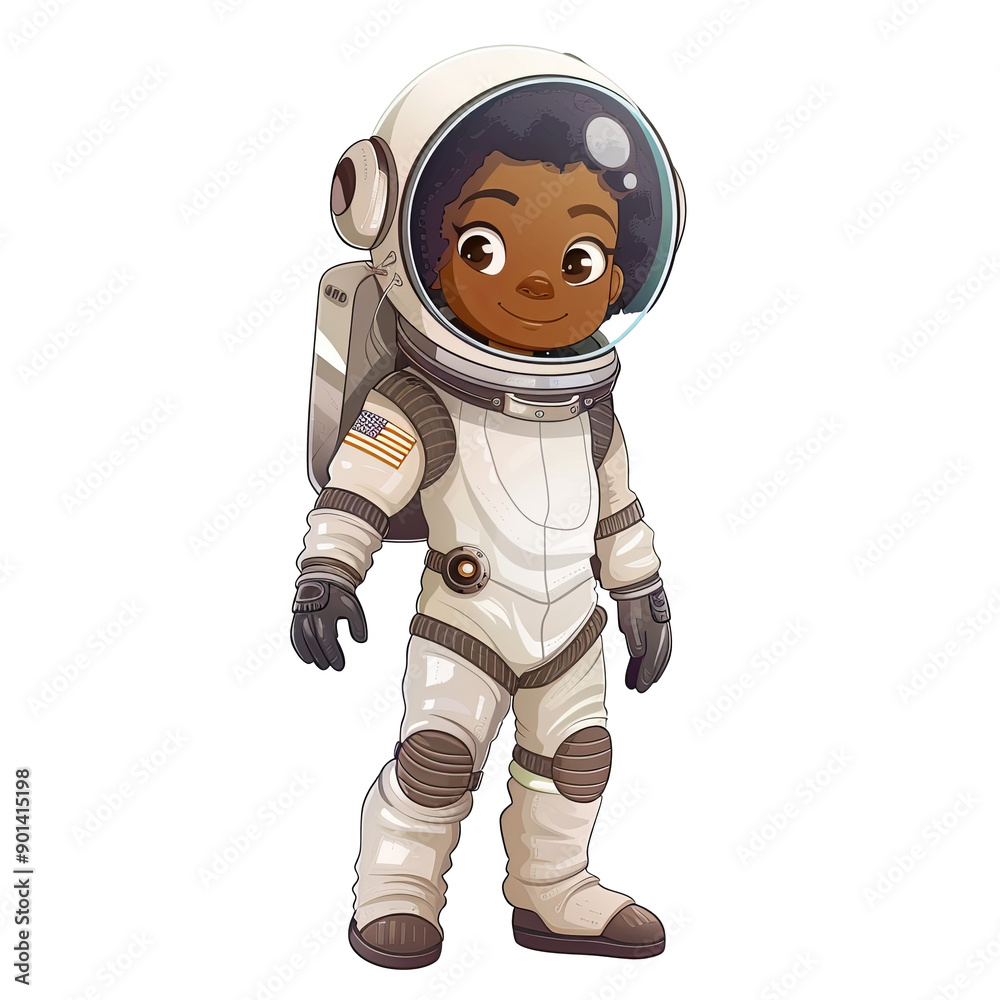 3d woman astronaut on white 3d woman astronaut on white