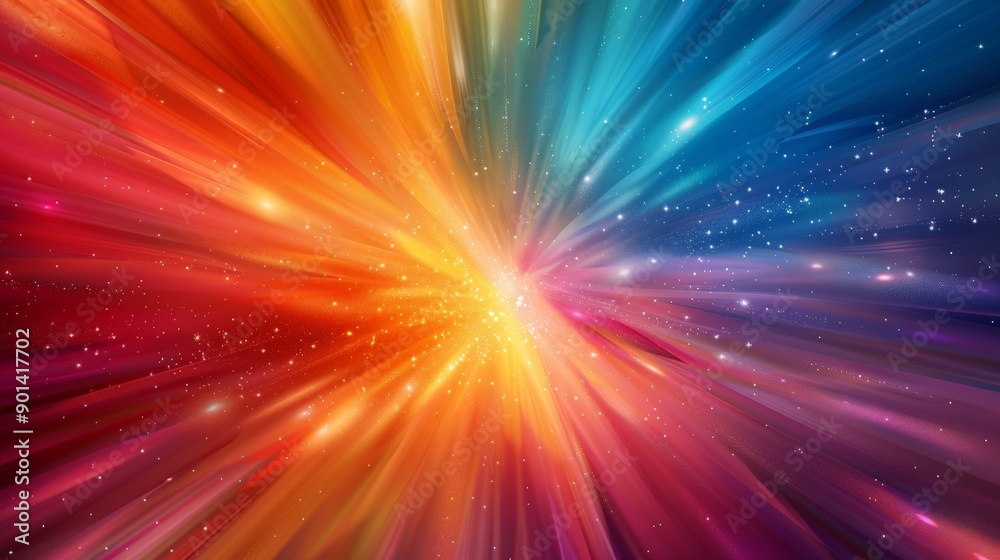 Abstract starburst patterns with vibrant colors and dynamic designs Abstract starburst patterns with vibrant colors and dynamic designs