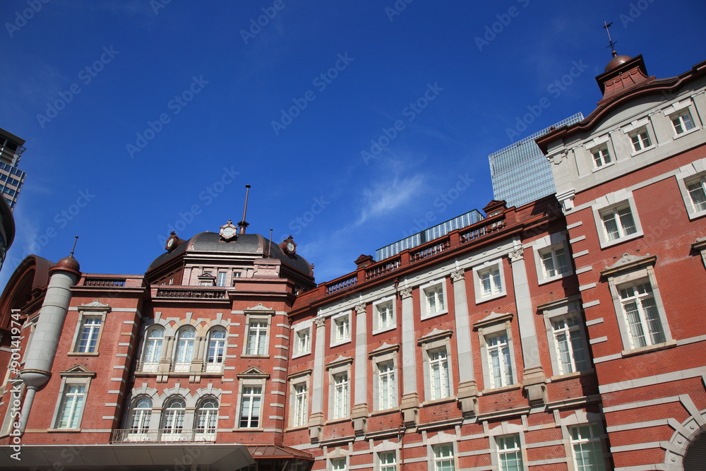 Fototapeta premium 東京駅2013