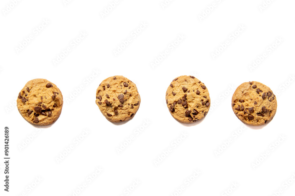 Galletas con chips de chocolate - Cookies Galletas con chips de chocolate - Cookies