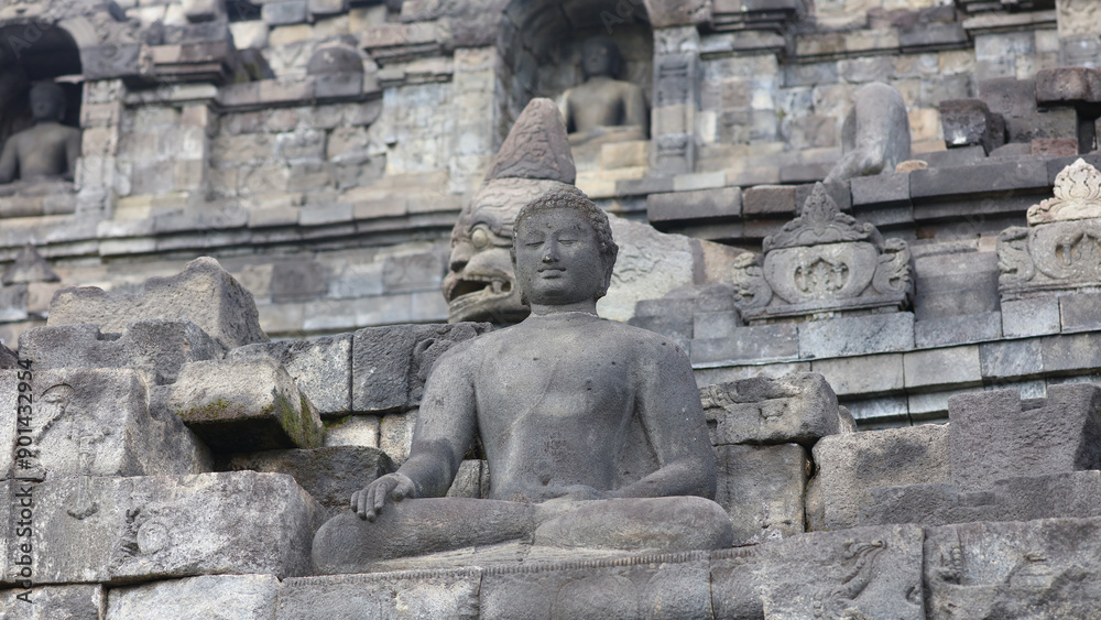 Templo de Borobudur, Magelang Regency, Java, Indonesia Templo de Borobudur, Magelang Regency, Java, Indonesia