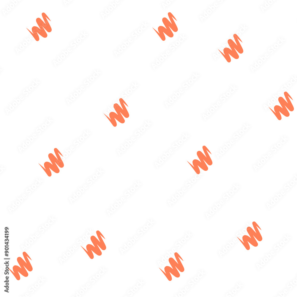 Fototapeta premium Seamles Pattern with Simple Shape Design. Simple Shape Illustration. Simple Shape Vector