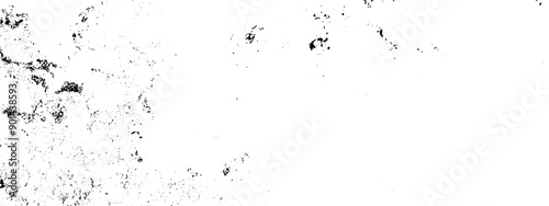 Black grunge or grainy texture isolated on transparent background. Dust overlay texture with grunge effect. Vector illustration.