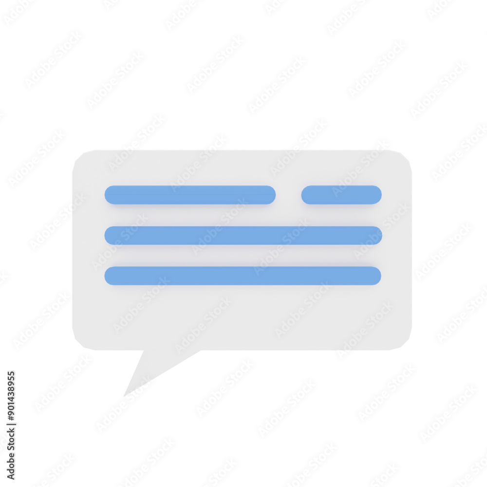 3d illustration of texting and message text and speech for icons and symbols.3d render. 3d illustration of texting and message text and speech for icons and symbols.3d render.