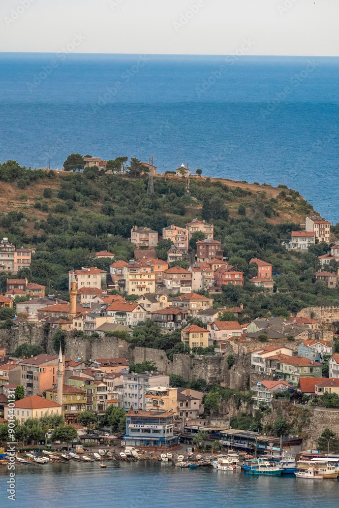 Amasra town on the Black sea coast, Turkey Amasra town on the Black sea coast, Turkey