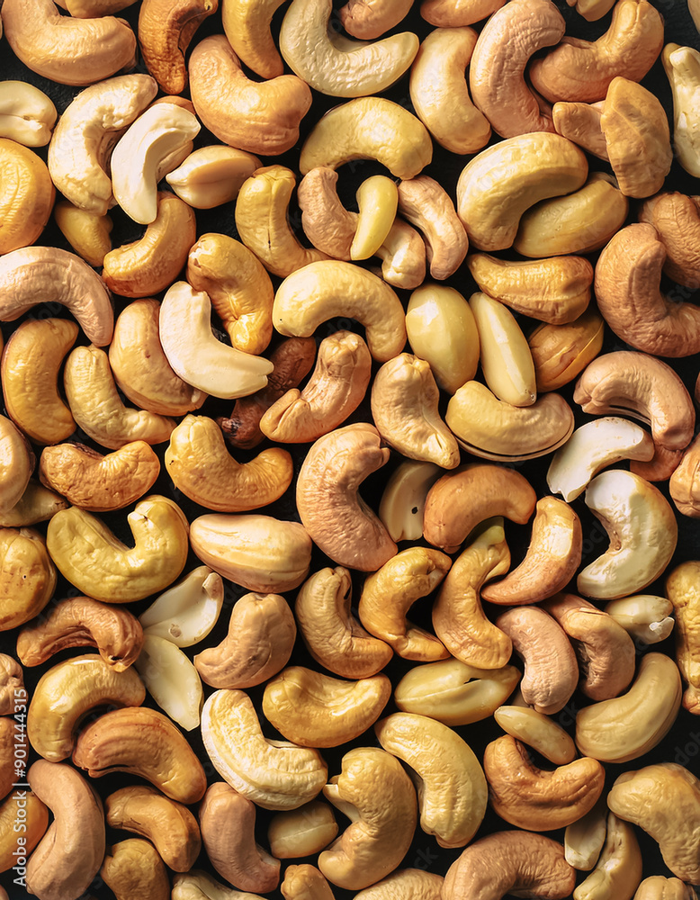 Fresh a lots Cashew nut pattern texture background. Fresh a lots Cashew nut pattern texture background.