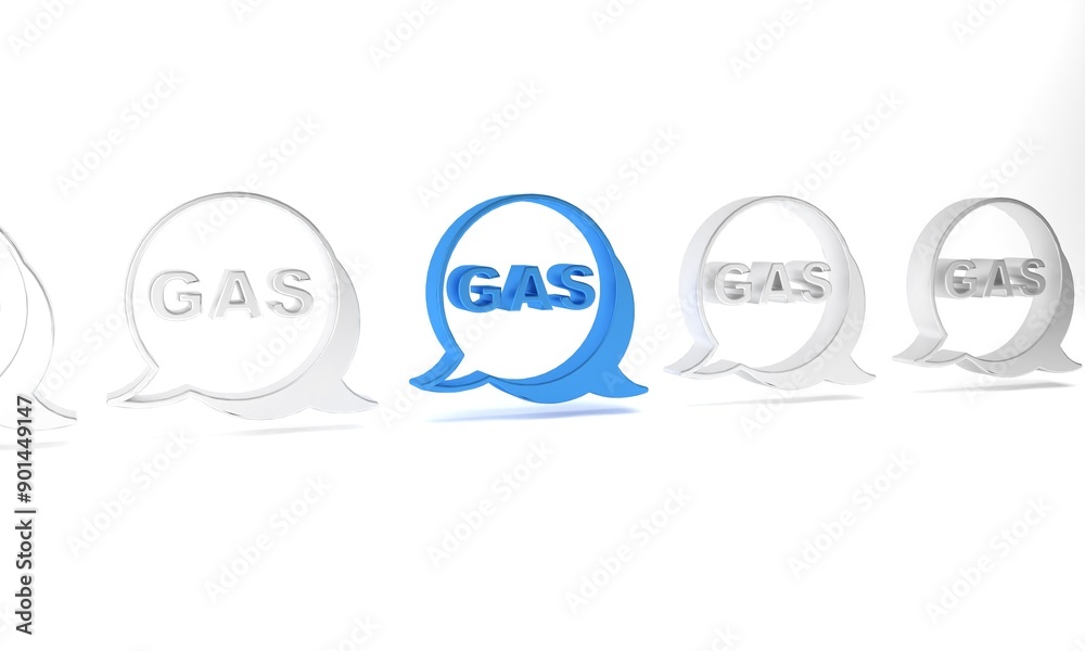 Blue Location and petrol or gas station icon isolated on white background. Car fuel symbol. Gasoline pump. Minimalism concept. 3D render illustration Blue Location and petrol or gas station icon isolated on white background. Car fuel symbol. Gasoline pump. Minimalism concept. 3D render illustration