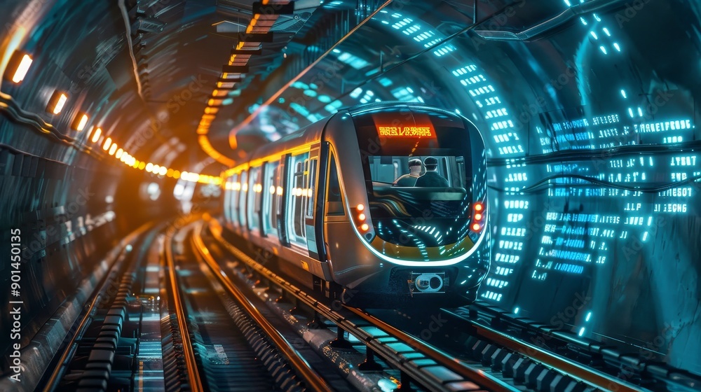 Time Travel Evolution of Transportation Captured in a Tunnel Journey Time Travel Evolution of Transportation Captured in a Tunnel Journey