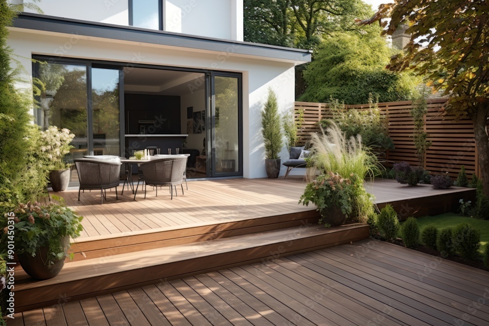 Patio deck wood architecture. Patio deck wood architecture.